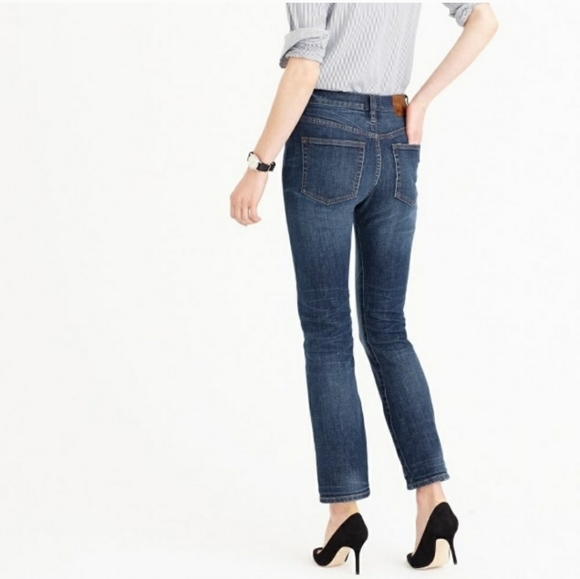 J Crew Straightaway Button Front Jeans Size 27 - Picture 3 of 12